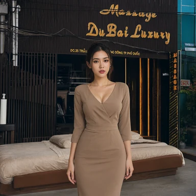 두바이 럭셔리 마사지 킹 두바이 생성 이미지